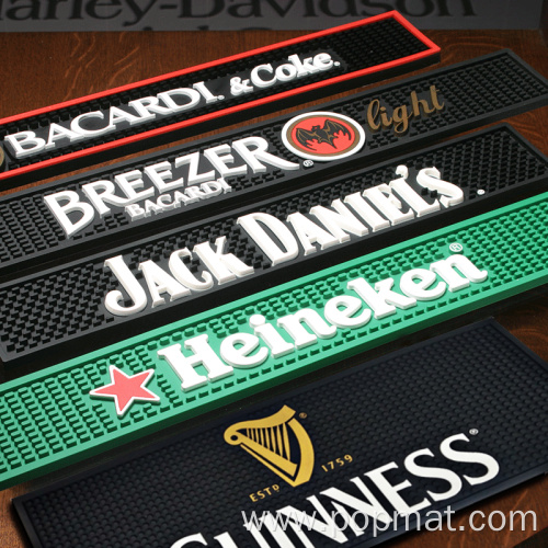 Customization High quality pvc bar spill mat